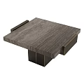 Modern Home Office Desk With Sleek Wooden Top And Black Metal Frame Design