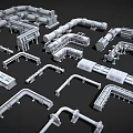 Different Types of Industrial Pipe Components and Fittings in