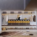 Modern Cloakroom 3d model