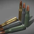 Modern Bullets 3d model
