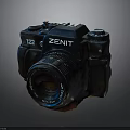 ZENIT T22 SLR Camera With Classic Design And Detachable Lens