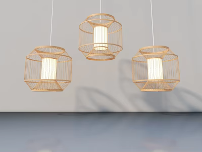 Stylish Bamboo Woven Swing Door Design For Contemporary Home Interiors 3d model