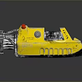 Chainsaw Handheld Chainsaw Gasoline Saw Diesel Saw Chainsaw Wood Logging Tools 3d model