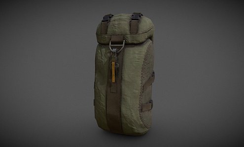 Weapons Military Backpack 3d model