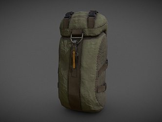 Weapons Military Backpack 3d model