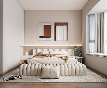 Modern Bedroom 3d model