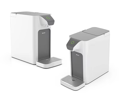 Modern water purifier 3d model