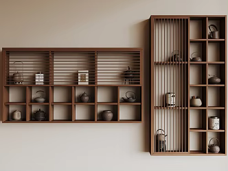 Modern Tea Cabinet 3d model