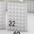 Multiple Size Storage Cabinets with 24 30 32 40 48 50 60 Dimensions for Organizing