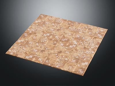 Modern Tile Floor Tile model