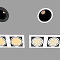 Modern Recessed Downlights and Spotlights in Black White Ceiling Design Styles