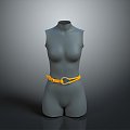 Belt Belt Coward Belt Women Belt Life Supplies 3d model