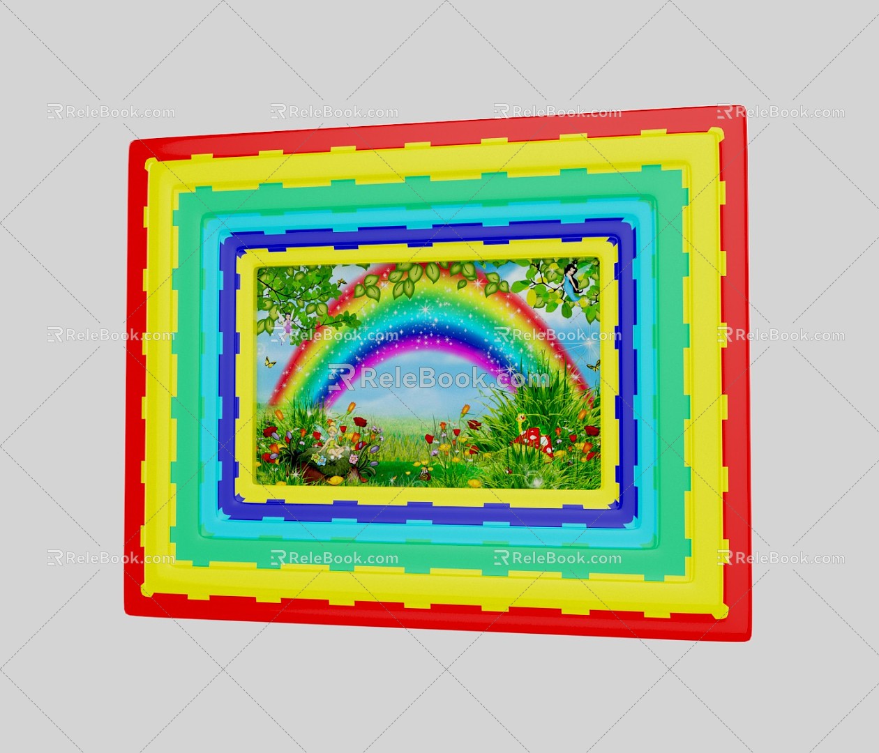 Modern Photo Frame 3d model