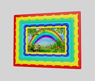 Modern Photo Frame 3d model