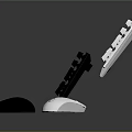 Modern Keyboard Wireless Keyboard 3d model
