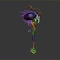 Scepter Ancient Scepter Cane Ancient Scepter Magic Scepter Metal Scepter Classical Scepter Magic Scepter 3d model