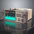Medical Device Patient Monitor with Vital Signs Display Screen Waveform Graphs Control Buttons Connecting Cables