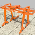 Industrial Gantry Crane LHM420 Orange Made in China Heavy Duty Lifting Equipment