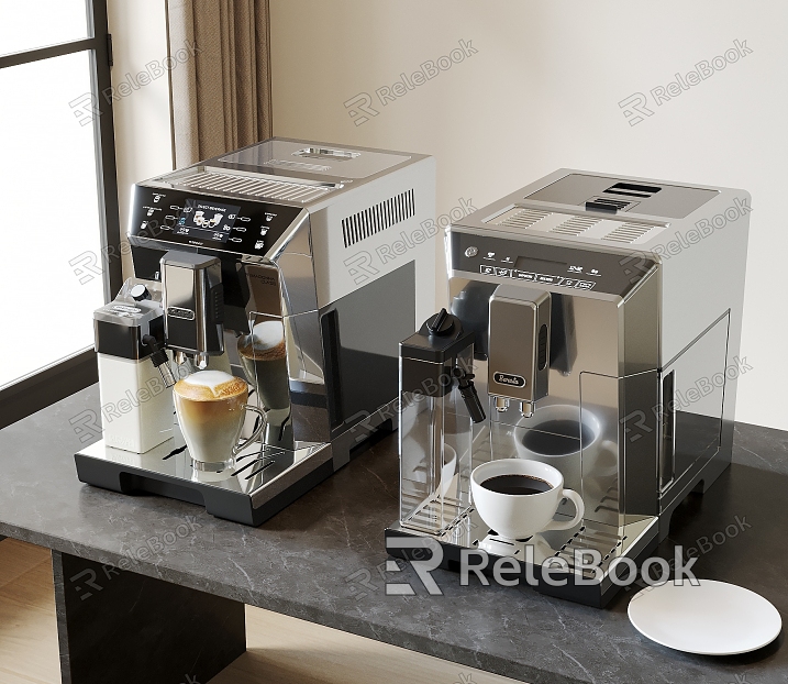 Modern coffee machine model