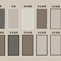 Various Glass Material Wardrobe Doors Including Grey White Frosted Tea Colored and Changhong Glass