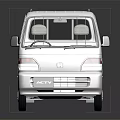 White Honda ATV Truck Model With Simple Design And Open Bed