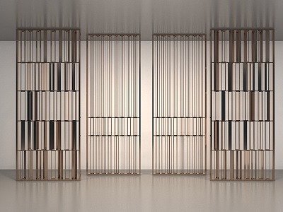 Partition screen 3d model