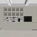 Modern Kitchen Interior Design With Wine Cabinet White Cabinets And Appliances