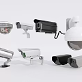 High Quality Projection Monitoring Surveillance Cameras Featuring Dome Bullet and Box Types
