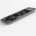 Philips Smart TV Remote Control With User Friendly Buttons And Functions 3d model