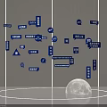 AI Big Data Cloud Computing IoT Blockchain Integration for Smart City and Moon