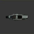 Modern Light Blue Motorcycle with Streamlined Body and Black Wheels Design