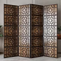 Screen partition 3d model