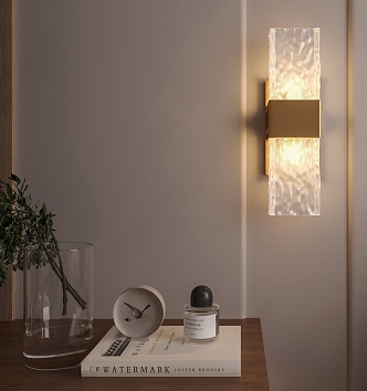 Modern bedside wall lamp 3d model