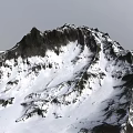 Majestic Snowy Mountain Landscape With Scenic Peaks And Snow Covered Slopes