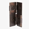 Durable Heavy Duty Metal Hinge Hardware Tool With Cross Screws For Doors