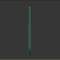 Decorative Green Double Gate with Grid Pattern and Arched Top Design