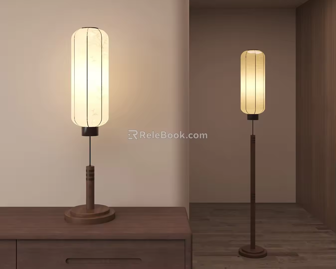Song Floor Lamp Table Lamp 3d model
