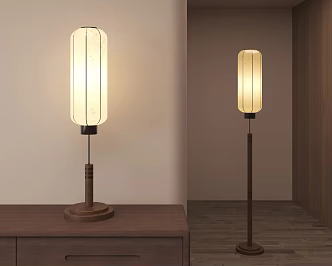 Song Floor Lamp Table Lamp 3d model