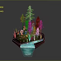 Game Environment Game Scene Fairy Tale Scene Fairy Tale Magic Scene Magic Item Fantasy Scene 3d model