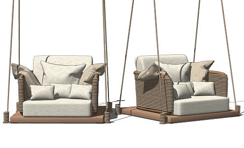 Modern Hanging Chair Swing Chair Hanging Chair 3d model