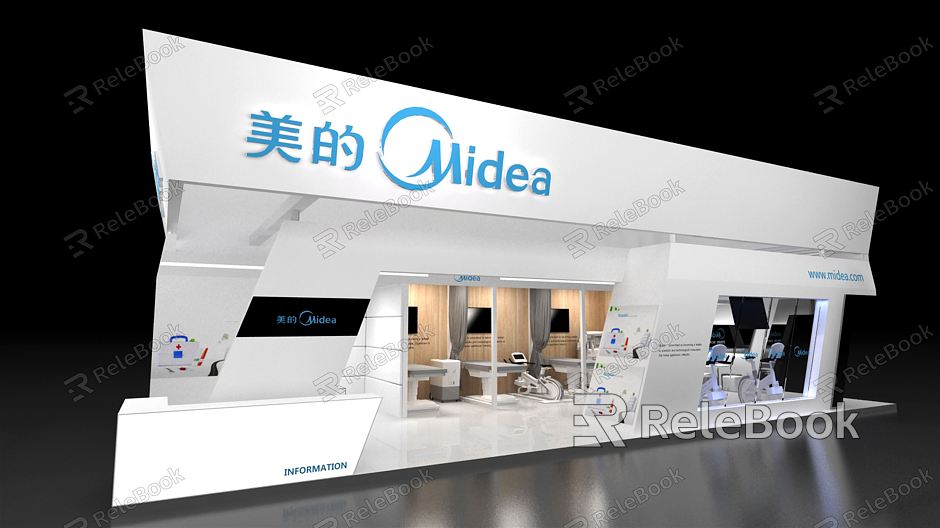 Modern Exhibition Sales Retail Franchise Exhibition Booth Exhibition Hall Exhibition Temporary Exhibition Expo Tour Exhibition model