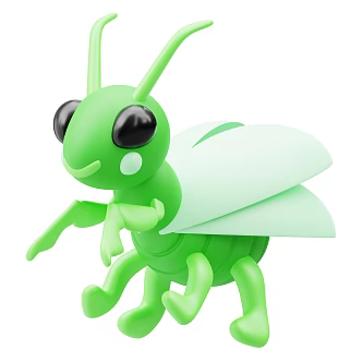 Modern Insect Cartoon Insect Animation Insect 3d model