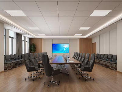 Conference Room 3d model