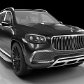 Mercedes-Benz Maybach gls600 off-road vehicle car luxury car 3d model