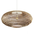 Rattan chandelier chandelier decorative chandelier chandelier lamp atmosphere chandelier lamp light 3d model