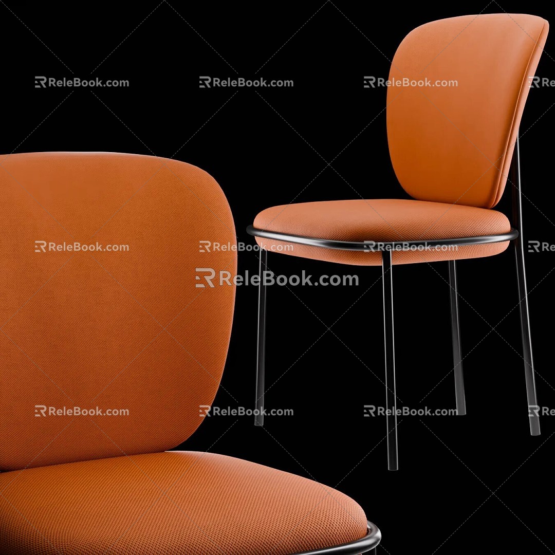 Single Chair Leisure Chair 3d model