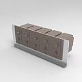 Industrial Integrated Control Module Control Island Control Module 1183 3d model