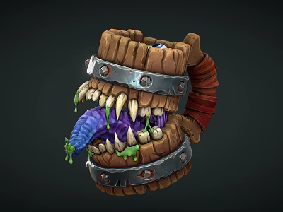 Modern Game Character Simulation Cup 3d model Modern Game Character Simulation Cup 3d model