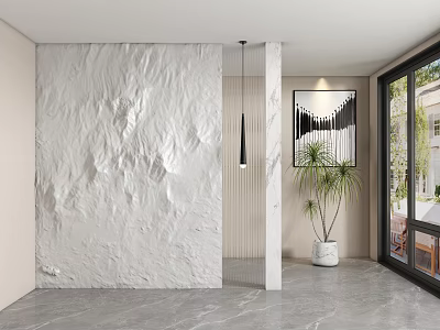 background wall 3d model