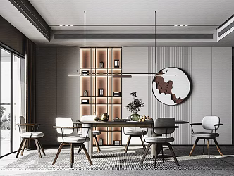 Modern Restaurant 3d model